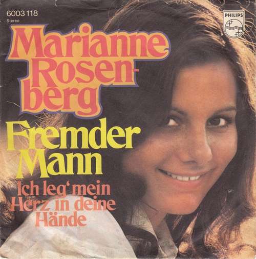 Cover Marianne Rosenberg - Fremder Mann (7, Single) Schallplatten Ankauf