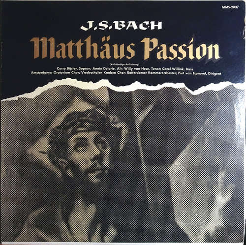 Cover J.S. Bach* - Matthäus-Passion (3xLP, Gat) Schallplatten Ankauf