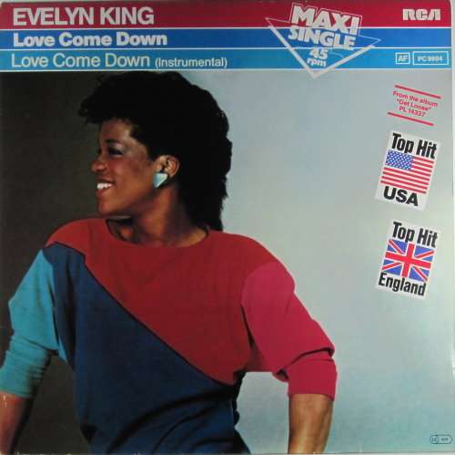 Cover Evelyn King - Love Come Down (12, Maxi) Schallplatten Ankauf