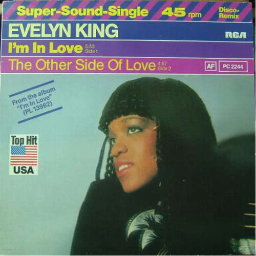 Cover Evelyn King - I'm In Love (12, Maxi) Schallplatten Ankauf