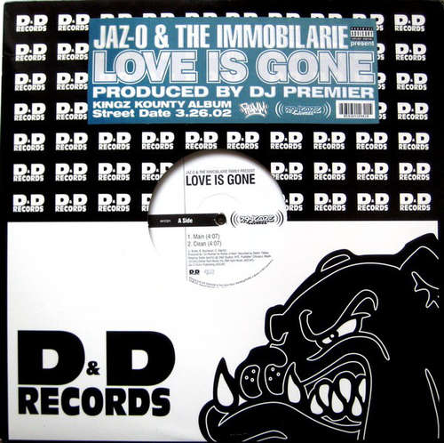 Cover Jaz-O & The Immobilarie* - Love Is Gone (12) Schallplatten Ankauf