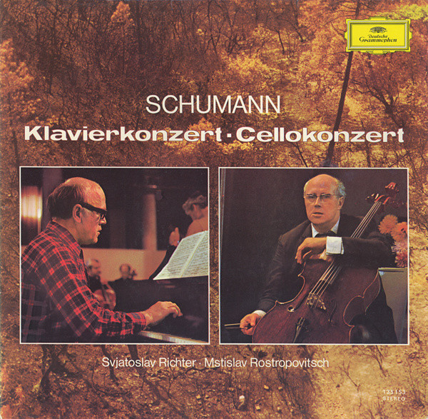 Bild Schumann*, Svjatoslav Richter* ∙ Mstislav Rostropovitsch* - Klavierkonzert • Cellokonzert (LP, RE) Schallplatten Ankauf