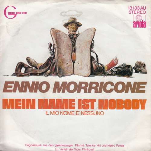 Cover Ennio Morricone - Mein Name Ist Nobody (7, Single, Pap) Schallplatten Ankauf