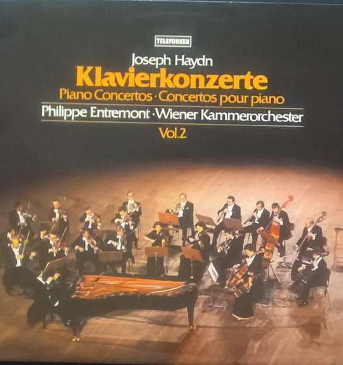 Cover Joseph Haydn, Philippe Entremont, Wiener Kammerorchester - Klavierkonzerte Vol. 2 (LP) Schallplatten Ankauf