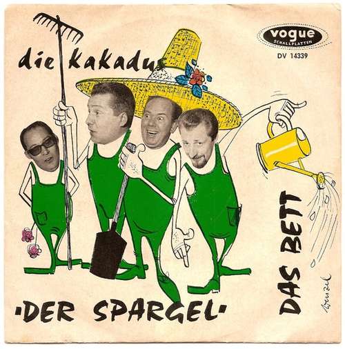 Cover Bing Wittkamp Und Die Kakadus - Der Spargel (7, Single) Schallplatten Ankauf