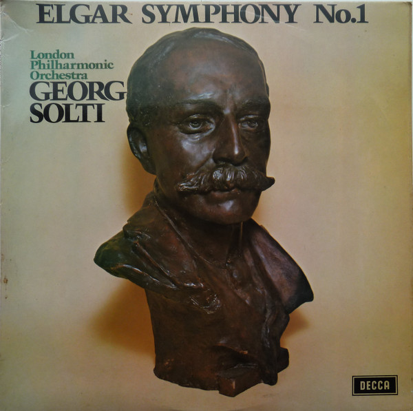 Cover Elgar*, Georg Solti, London Philharmonic Orchestra* - Symphony No.1 (LP) Schallplatten Ankauf