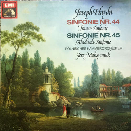 Cover Joseph Haydn, Polnisches Kammerorchester*, Jerzy Maksymiuk - Sinfonie Nr. 44  (Trauer-Sinfonie) / Sinfonie Nr. 45 (Abschieds-Sinfonie) (LP, Album) Schallplatten Ankauf