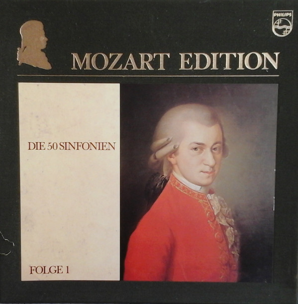 Cover Wolfgang Amadeus Mozart - Mozart Edition 1 ● Die 50 Sinfonien  (16xLP + Box, Comp + 12, S/Sided) Schallplatten Ankauf