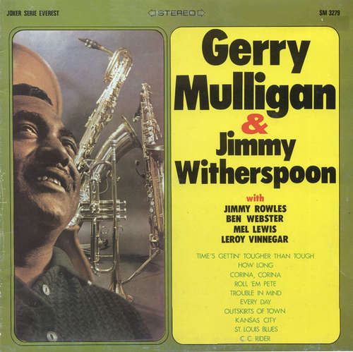 Cover Gerry Mulligan & Jimmy Witherspoon - Gerry Mulligan & Jimmy Witherspoon (LP, Album, RE, Cre) Schallplatten Ankauf