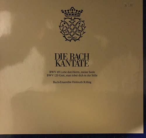 Cover J.S. Bach*, Helmuth Rilling - Die Bach Kantate - BWV 69, BWV 120 (LP) Schallplatten Ankauf
