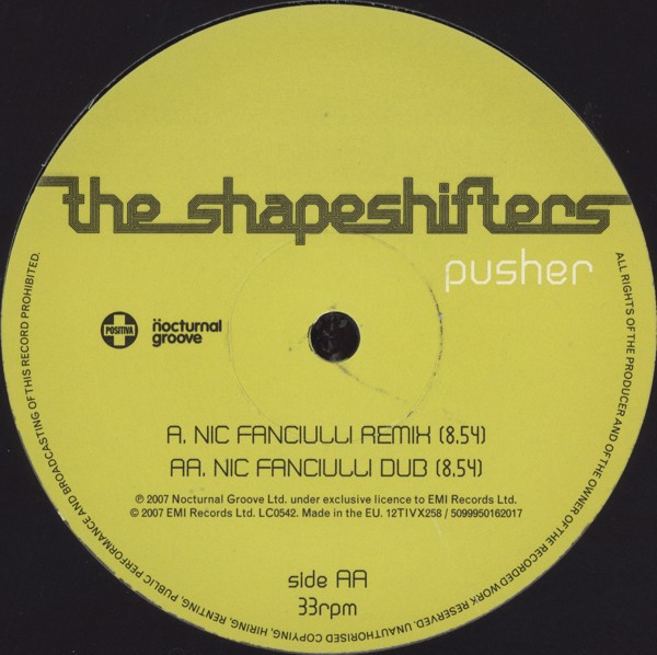 Cover The Shapeshifters* - Pusher (12) Schallplatten Ankauf