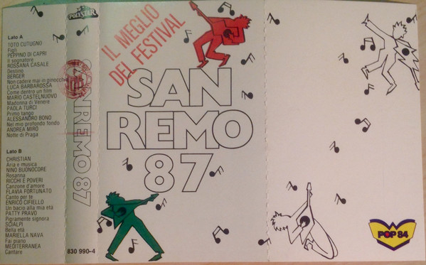 Cover Various - Sanremo '87- Il Meglio Del Festival (Cass, Comp) Schallplatten Ankauf
