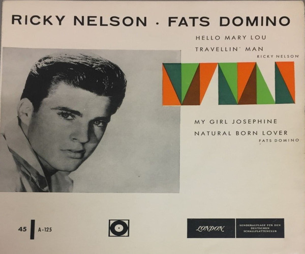 Cover Ricky Nelson (2) / Fats Domino - Ricky Nelson / Fats Domino (7, EP, Mono, Club) Schallplatten Ankauf