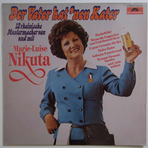 Cover Marie-Luise Nikuta - Der Vater Hat 'nen Kater (LP, Album) Schallplatten Ankauf