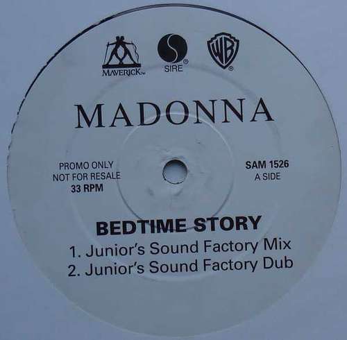 Cover Madonna - Bedtime Story (12, Promo) Schallplatten Ankauf
