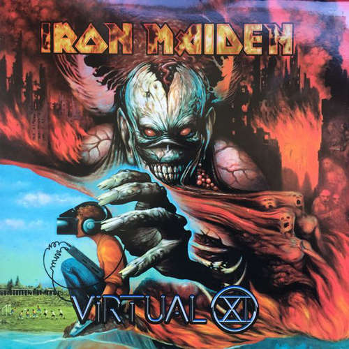 Cover Iron Maiden - Virtual XI (2xLP, Album, RE, RM) Schallplatten Ankauf