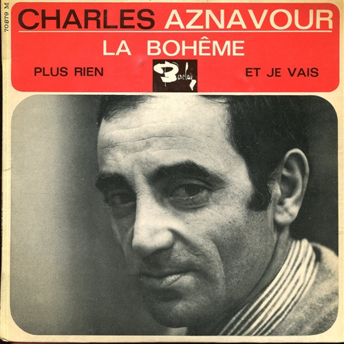 Cover Charles Aznavour - La Bohême (7, EP) Schallplatten Ankauf