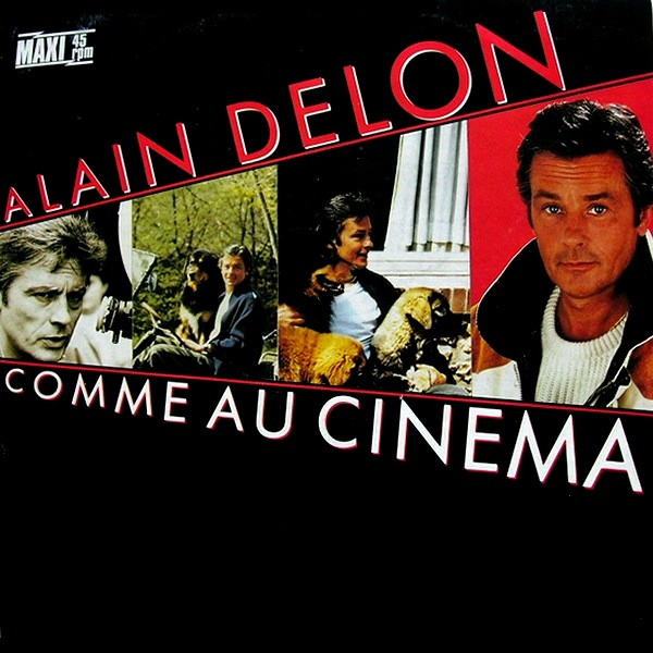 Cover Alain Delon - Comme Au Cinema (12, Maxi) Schallplatten Ankauf