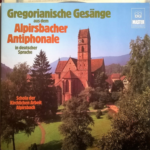 Cover Schola der Kirchlichen Arbeit Alpirsbach - Gregorianische Gesänge aus dem Alpirsbacher Antiphonale in deutscher Sprache  (LP) Schallplatten Ankauf
