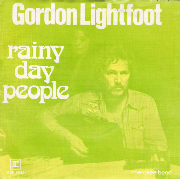 Cover Gordon Lightfoot - Rainy Day People (7, Single) Schallplatten Ankauf