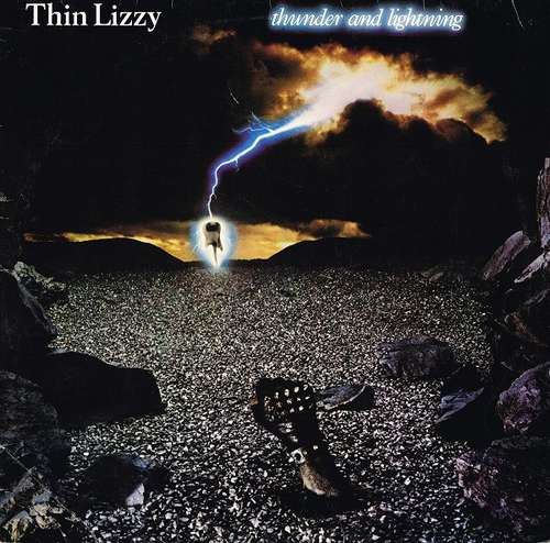 Cover Thin Lizzy - Thunder And Lightning (LP, Album) Schallplatten Ankauf
