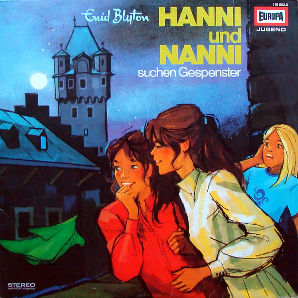Cover Enid Blyton - Hanni Und Nanni Suchen Gespenster (LP) Schallplatten Ankauf