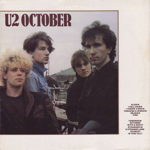 Cover U2 - October (LP, Album) Schallplatten Ankauf