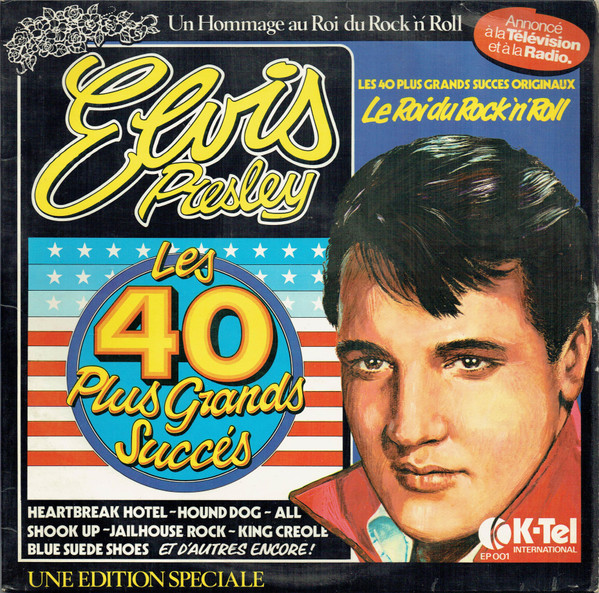 Cover Elvis Presley - Les 40 Plus Grands Succès (2xLP, Comp, Mono, Ltd, S/Edition) Schallplatten Ankauf