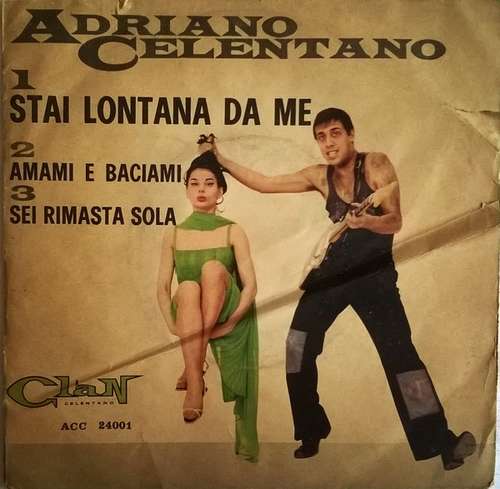 Cover Adriano Celentano - Stai Lontana Da Me (7, Gat) Schallplatten Ankauf