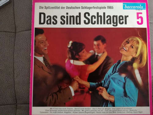 Cover Various - Das Sind Schlager 5 (LP) Schallplatten Ankauf