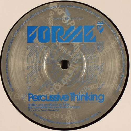 Cover Forme (2) - Percussive Thinking (12) Schallplatten Ankauf