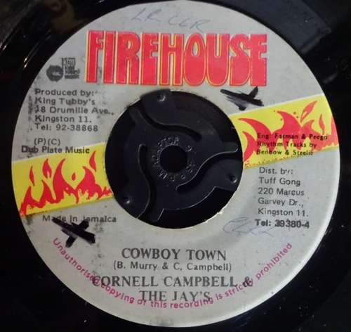 Bild Cornell Campbell, The Jays - Cowboy Town (7, Single) Schallplatten Ankauf