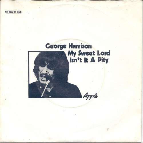 Cover George Harrison - My Sweet Lord  (7, Single, RE) Schallplatten Ankauf