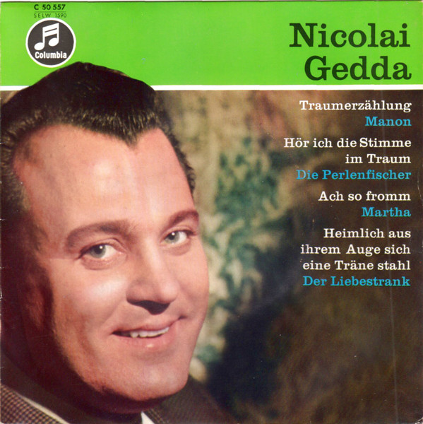 Cover Nicolai Gedda - Nicolai Gedda (7, EP) Schallplatten Ankauf