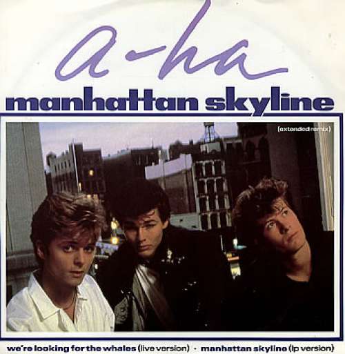 Cover a-ha - Manhattan Skyline (Extended Remix) (12, Single) Schallplatten Ankauf