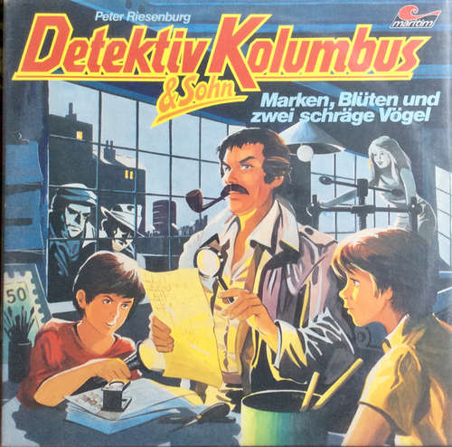 Cover Peter Riesenburg - Detektiv Kolumbus und Sohn - Marken, Blüten und zwei schräge Vögel (LP) Schallplatten Ankauf