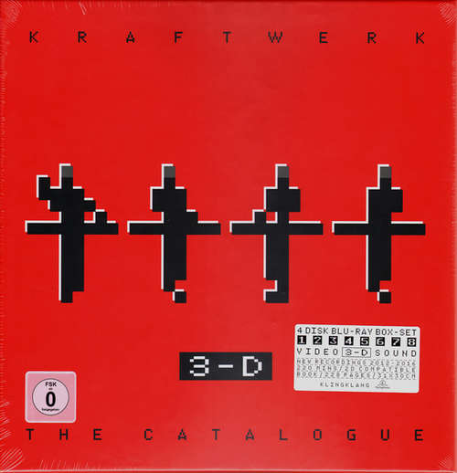 Cover Kraftwerk - 3-D (The Catalogue) (4xBlu-ray, Multichannel, Dol + Box) Schallplatten Ankauf
