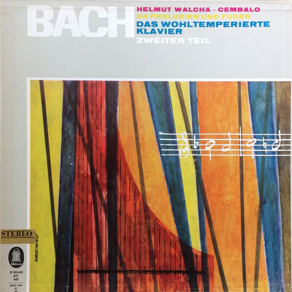 Cover Bach*, Helmut Walcha - Das Wohltemperierte Klavier, Zweiter Teil (3xLP, Album, Box) Schallplatten Ankauf