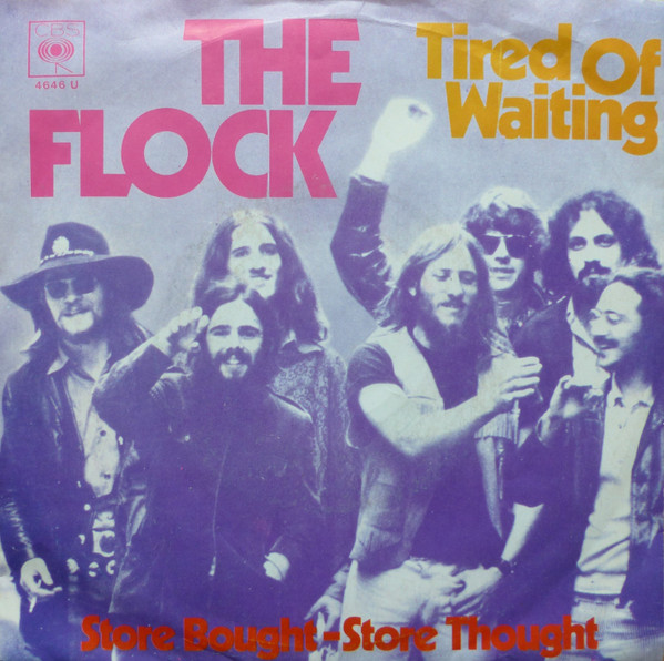 Cover The Flock - Tired Of Waiting / Store Bought - Store Thought (7, Single) Schallplatten Ankauf