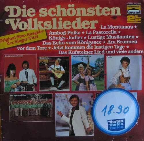 Cover Various - Die Schönsten Volkslieder (2xLP, Comp) Schallplatten Ankauf