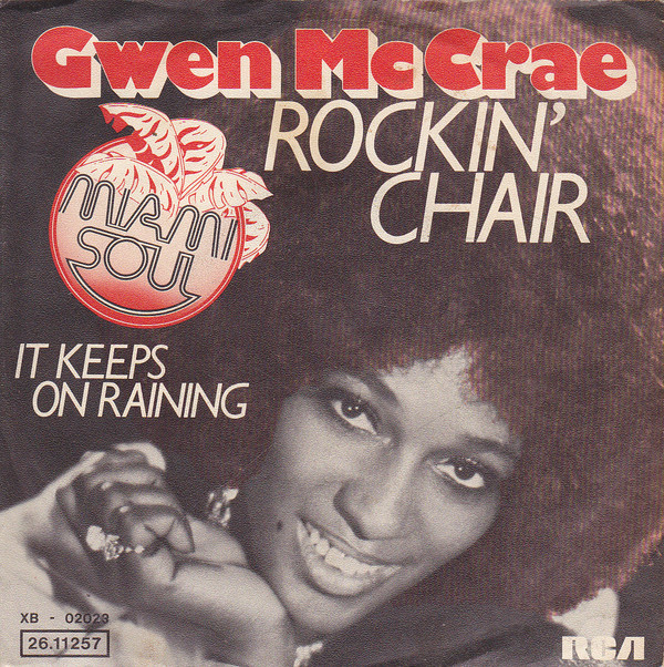 Cover Gwen McCrae - Rockin' Chair (7, Single) Schallplatten Ankauf