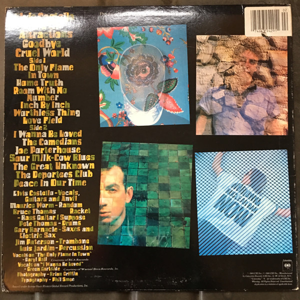 Cover Elvis Costello And The Attractions* - Goodbye Cruel World (LP, Album, RE) Schallplatten Ankauf