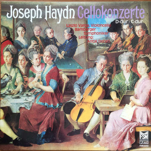 Cover Joseph Haydn, Laszlo Varga, Bamberger Symphoniker - Cellokonzerte D-dur Und C-dur  (LP) Schallplatten Ankauf