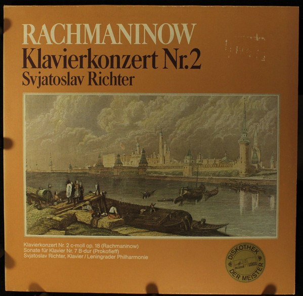 Cover Rachmaninov*, Svjatoslav Richter* - Klavierkonzert Nr.2 (LP, Club) Schallplatten Ankauf