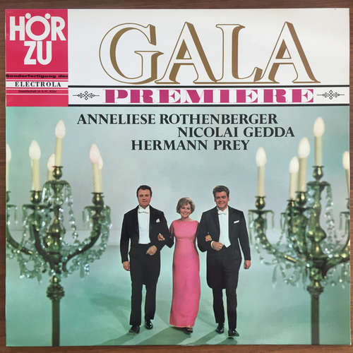 Cover Anneliese Rothenberger, Nicolai Gedda, Hermann Prey - Gala Premiere (LP, Comp) Schallplatten Ankauf