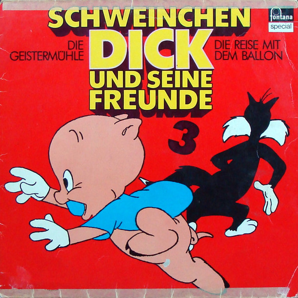 Cover Wolfgang Ecke - Schweinchen Dick Und Seine Freunde 3 (LP) Schallplatten Ankauf
