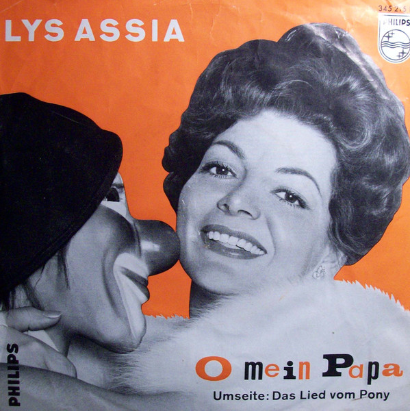Cover Lys Assia - O Mein Papa (7) Schallplatten Ankauf