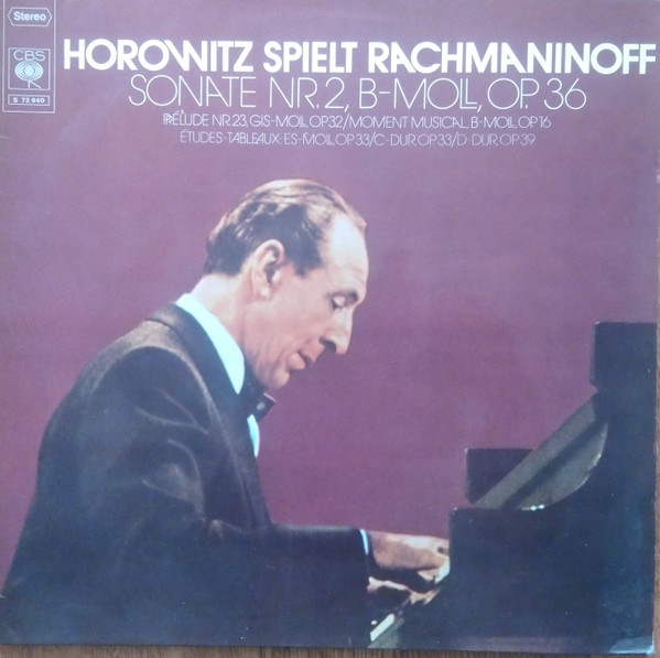 Cover Horowitz*, Rachmaninoff* - Horowitz Spielt Rachmaninoff (LP) Schallplatten Ankauf