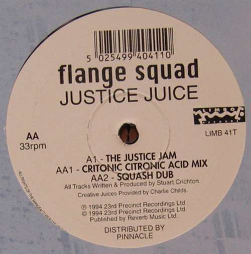 Cover Flange Squad - Justice Juice (12) Schallplatten Ankauf