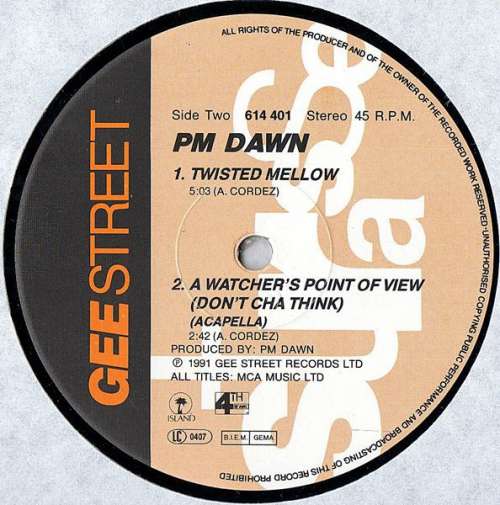 Cover P.M. Dawn - A Watcher's Point Of View (Don't Cha Think) (12, Maxi) Schallplatten Ankauf